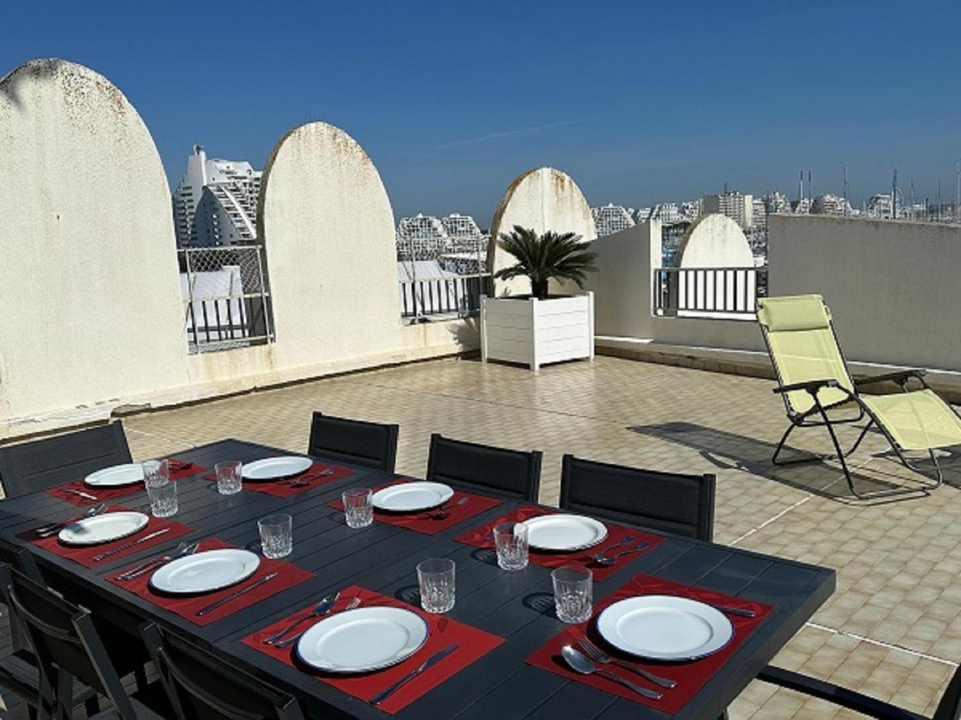 Vittoria Immobilier 8 - Reglement Sur Place - Cheques Vacances Acceptes La Grande-Motte Quarto foto